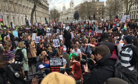 London-protesti