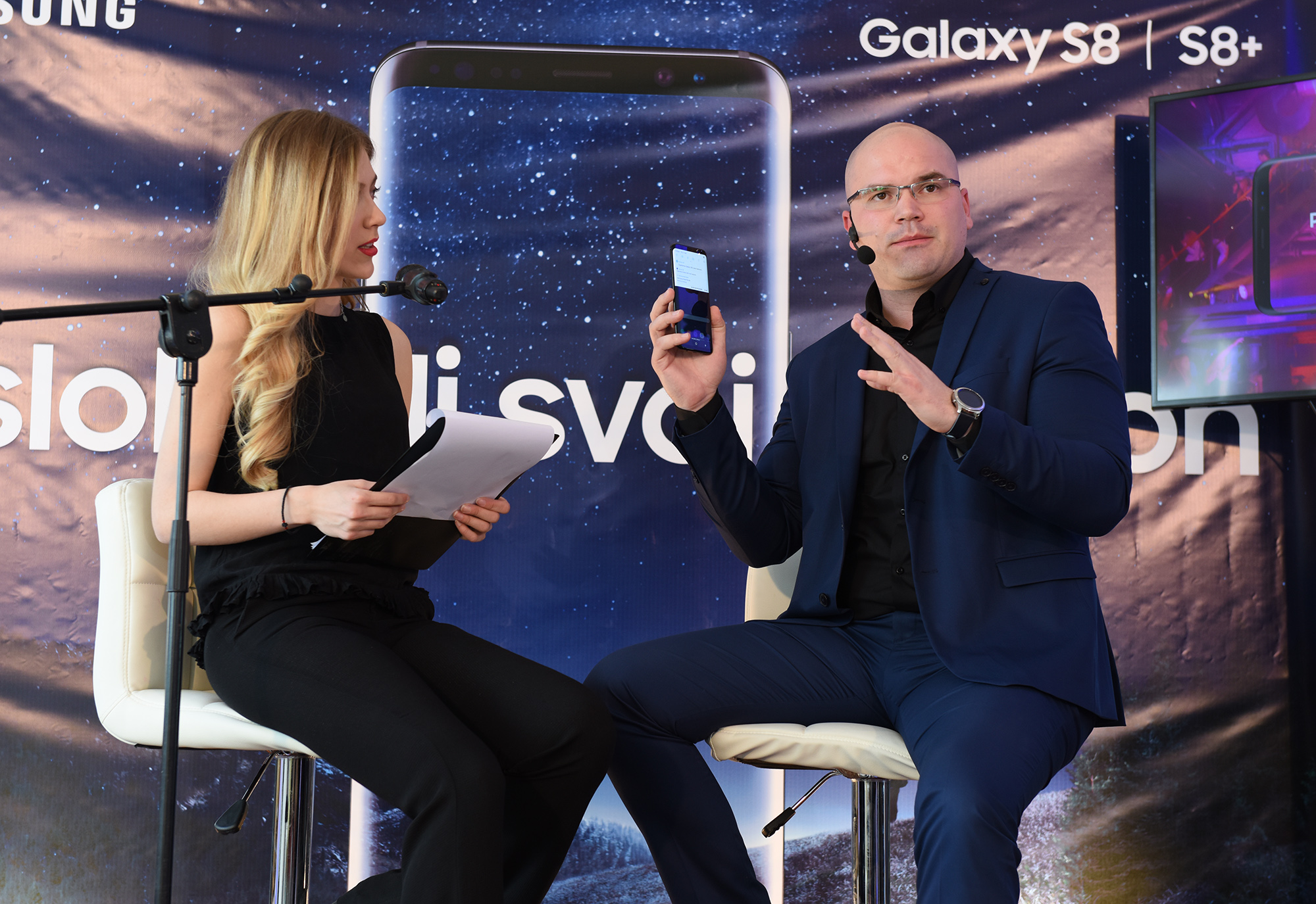 2 BH promocija nove Samsungove perjanice S8 i S8+u Banja Luci