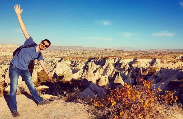 Panorama -basjkovıta Kapadokija