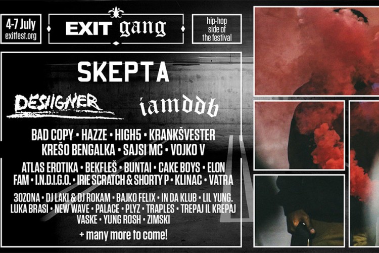 Hip hop festival exit