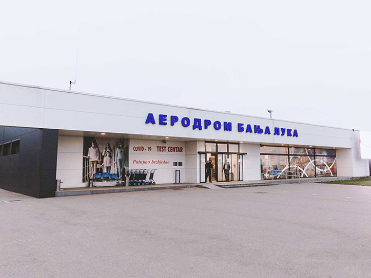 Aerodrom Banjaluka zona nakon pasoške kontrole bez prostora za pušenje