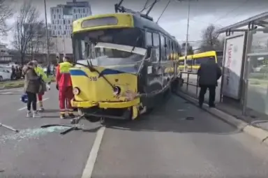 snimak tramvajske nesreće