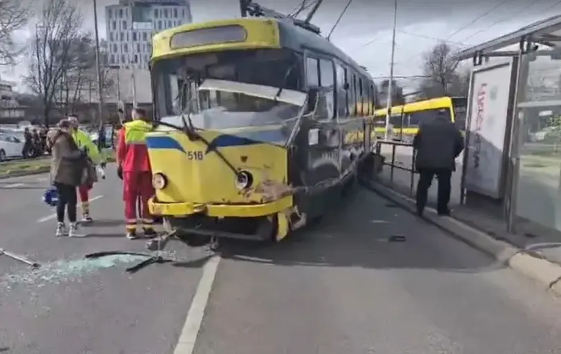 snimak tramvajske nesreće