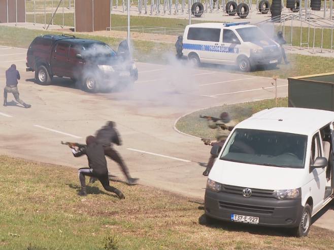 Taktička vježba na području Banjaluke