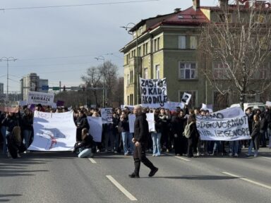 protest u sarajevu