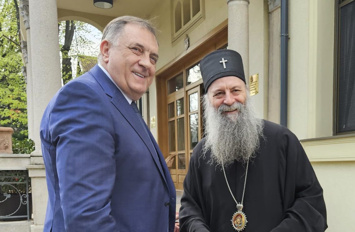 Dodik i patrijarh Porfirije