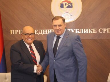 Dodik: Vjerujem u oporavak Rudija Đulijanija