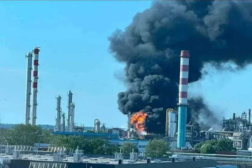 Eksplozija u fabrici MOL u Mađarskoj