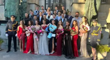 Svečani defile 10. klase Srednje škole unutrašnjih poslova