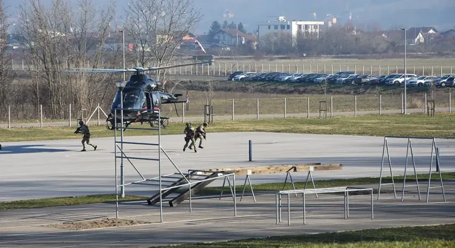 Taktička vježba na području Laktaša