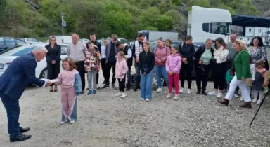 Srpska dočekuje djecu sa Kosmeta