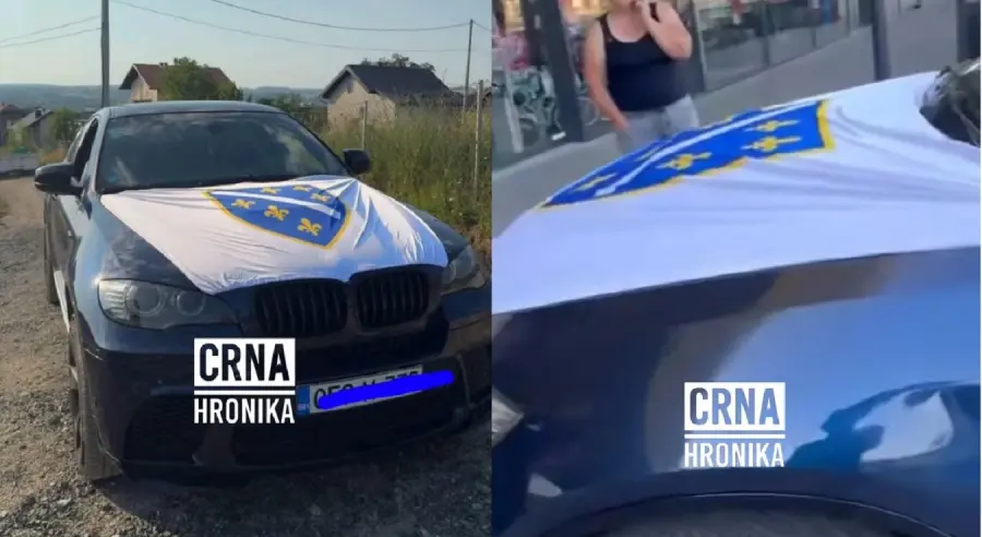 provocirao zastavom RBiH