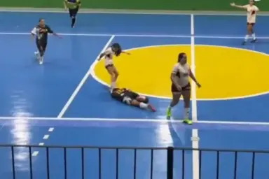 Brutalan napad na futsalu