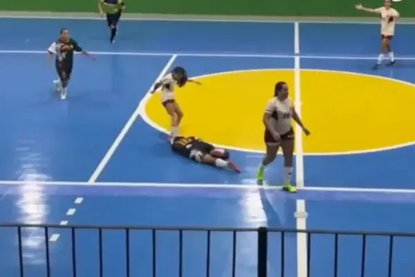Brutalan napad na futsalu