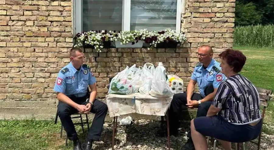 Humani gest policajaca iz Gradiške